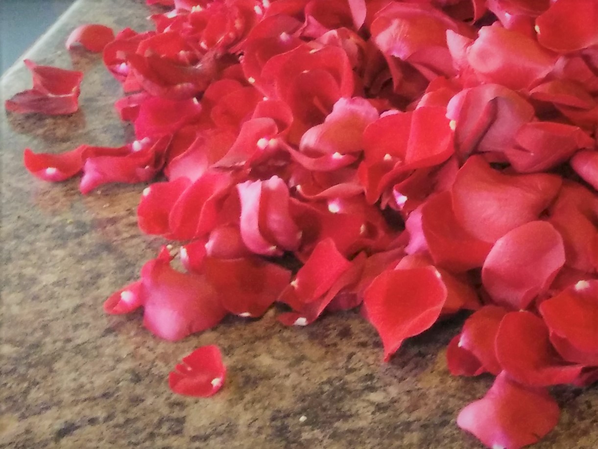 Rose Petals Med Bag
