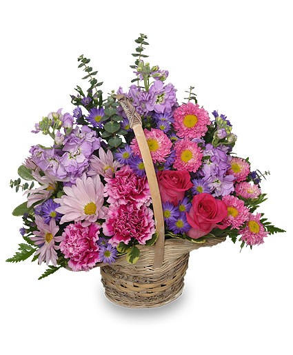 Flower Spring Basket 1