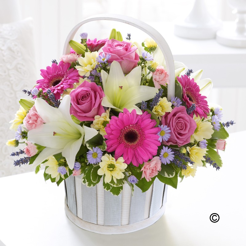 Flower Spring Basket 2